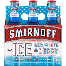 Likewise, smirnoff ice also has an alcohol content of just over five percent, with some areas including only four percent alcohol in their bottles. Patriotic Blue Raspberry Coolers Red White And Berry
