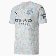 Manchester is a city and metropolitan borough in greater manchester, england. Manchester City Fc Men S Third Replica Jersey Whisper White Peacoat Puma Manchester City Puma Germany