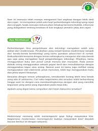 Pada subtema 2, siswa akan belajar mengenai benda dalam kegiatan ekonomi. Dampak Modernisasi Kelas 6 Tema 9 Hal 97 105