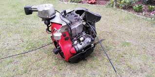 It has a single cylinder air cooled 10hp engine. Silnik Honda G400 Traktorek Honda Ht3810 8077847735 Oficjalne Archiwum Allegro