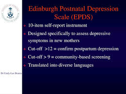 A mother checks off one of four possible answers that is closest to how she has felt during the past week. Ppt The Influence Of Culture On The Development And Detection Of Postpartum Depression Powerpoint Presentation Id 253818