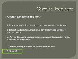 Canadian electrical code (ce code). Ppt 1 Near Miss Reporting Form 78 2 Circuit Breakers What And Why Powerpoint Presentation Id 3125089