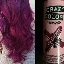 See more ideas about hair color, crazy hair, hair. Crazy Color Spray By Renbow Violet Red Cyclamen No 41 Couleur