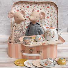 Tea Party With Best Friends Tea Party Setting Kids Tea Set Maileg Doll House