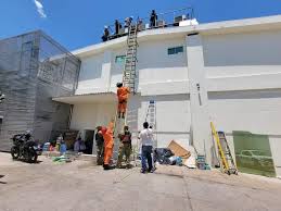 Un hombre sufre una descarga eléctrica mientras trabajaba en San Miguel