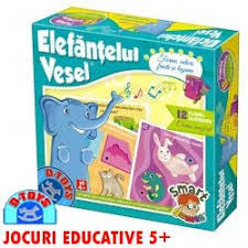 Jocurile Interactiv Educative Elefantelul Vesel Copii 4 Ani Lunch Box Toys Toy Chest