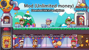 Idle Miner Simulator Idle Gold Tycoon 1 2 1 Apk Mod Unlimited Money Gold Money Miner Game Clicker Games