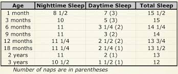 Rigorous Ferber Sleep Training Chart 2019