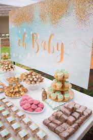Rustic Glam Baby Shower Kara S Party Ideas Baby Shower Tea Baby Shower Event Girly Party Ideas