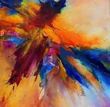 Work Comment On Butterfly Ll At Agnes Lang Abstract Art Painting Interesting Art Colorful Art