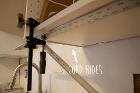 Tips For Installing Ikea Under Cabinet Lighting The White Apartment
