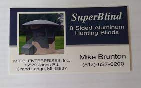 Maybe you would like to learn more about one of these? Mtb Enterprises Inc Aluminum Deer Blinds Home Facebook