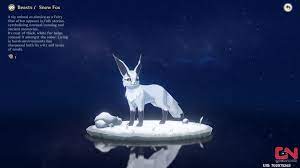 Genshin snow fox
