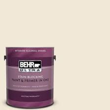 Behr Marquee 1 Gal Mq3 13 Crisp Linen One Coat Hide Eggshell Enamel Interior Paint And Primer In One Interior Paint Paint Primer Exterior Paint