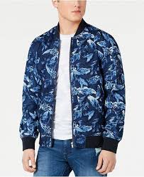 American Rag Men S Floral Ace Bomber Jacket Created For Macy S Reviews Coats Jackets Men Macy S Bomber Jacket Mens Jackets Outerwear Jackets