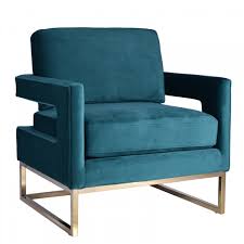 Check spelling or type a new query. Modrest Edna Modern Teal Velvet Gold Accent Chair On Sale Overstock 26058072