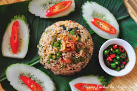 They are a popular snack in maritime southeast asia, and is most closely associated with the culinary traditions of indonesia, in particular javanese cuisine. Village Style Fried Rice Recipe Nasi Goreng Kampung é©¬æ¥å®¶ä¹¡ç‚'é¥­ Huang Kitchen Recipe Fried Rice Recipe Rice Congee Nasi Goreng