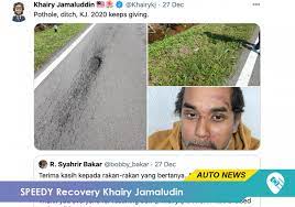 (of sorts.) he is blogging! Speedy Recovery Khairy Jamaluddin Auto News Caricarz