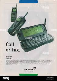 Plakat werbung Nokia 9000 Communicator ...