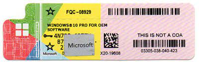 Win 7 pro oem coa sticker/microsoft license key windows 7 pro professional 32 64 bit stickers coa／license key windows 7 pro coa 32 64 bit new stickers/windows 7 pro coa 32/64 bit sticker/licenza windows 7 pro professional 32/64 bit coa product key. What Is A Coa Cyberpowerpc Help Center