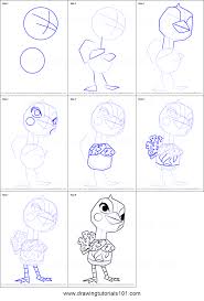How To Draw Phoebe From Animal Crossing Printable Drawing Sheet By Drawingtutorials101 Com Animal Crossing Drawing Sheet Childrens Drawings