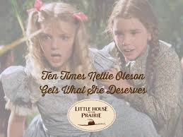 The show follows the lives of a simple farming family, the ingalls nellie oleson is een kopie van haar moeder, vaak gemeen en ze probeert altijd laura te vernederen. Little House On The Prairie Ten Times Nellie Oleson Gets What She Deserves Facebook