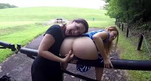 Free KhaleesiWilde & Sageness - Public Finger Banging Porn Video