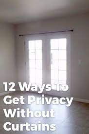 Having privacy in your garden doesn't mean closing it up or building walls around your sitting area but using natural elements and materials to create a subtle shield that will make you feel comfortable. 12 Genius Ways To Get Privacy Without Curtains Window Privacy Diy Home Decor Diy Window