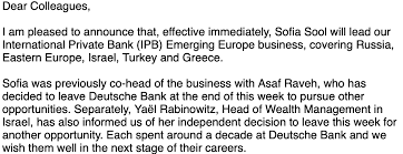 The following are the cities, where deutsche bank schweiz ag zurich private banking has branch select an individual city link to view list of bank branch / branches. Brutalo Rausschmisse Bei Deutsche Bank Schweiz Inside Paradeplatz