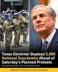 Texas Gov. Greg Abbott has “surged” thousands of National Guard soldiers  and state troopers to keep the peace prior to planned demonstrations  opposing Immigration and Customs Enforcement (ICE), a news release said.