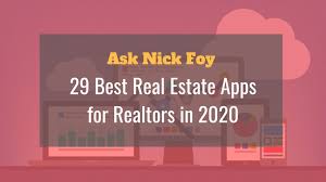 With the right software, filing your own taxes can be easy and affordable. 29 Best Apps For Real Estate Agents 2021 Ask Nick Foy