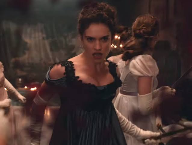 Pride and Prejudice and Zombies: First teaser trailer shows Lily James as a  truly brutal Elizabeth Bennet | The Independent | The Independent