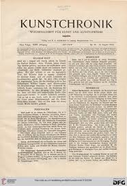 As of today we have 76,555,777 ebooks for you to download for free. Kunstchronik Wochenschrift Fur Kunst Und Kunstgewerbe N F 23 1912