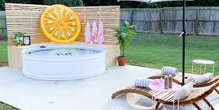 You can either dig out a level spot or you can use sand to level. Stock Tank Swimming Pool Ideas How To Make A Pool From A Stock Tank