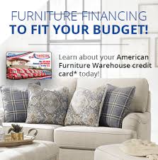 Apply for credit card & rebuild credit. Furniture Financing Made Easy American Furniture Credit Card Afw Com