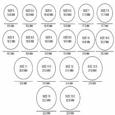 Australian Ring Size Chart Printable Bedowntowndaytona Com