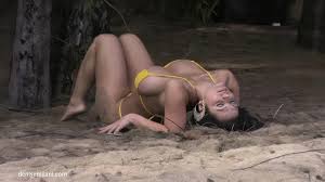 Denise Milani Yellow Hawaii 4k Upscaled Big Tits - EPORNER