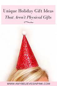41 unique gifts they probably didn't even think to put on their wishlist. Unique Holiday Gift Ideas That Aren T Physical Gifts I Believe In Pink