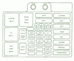 A fuse box in a 99 lexus ls400 is located in the engine compartment. 6500 Fuse Box Gmc 1995 Wiring Blog Gold