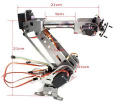 Robot Arm Arduino 6 Axis Servo Control Stainless Steel Robotics Ds3115mg Servo Proyectos Electronicos Circuito Arduino Arduino