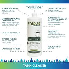 Cost to replace rv black water tank. Amazon Com Unique Tank Cleaner Liquid For Rv And Boat Black Holding Tanks 32 Oz Unclogs Holding Tanks Breaks Through Pyramid Plugs 41h 1 Automotive