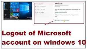 Jul 13, 2021 · on the right panel, click on the user account you want to remove, and click on remove button. How To Logout Of Microsoft Account On Windows 10 Youtube