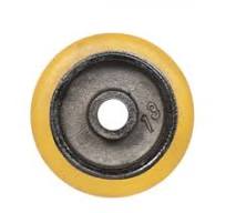 Roda de poliuretano amarela - RM-66