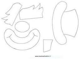 Knutsel Clown 2 Jpg 794 567 Clown Basteln Vorlage Clowns Basteln Schablone Karneval Basteln