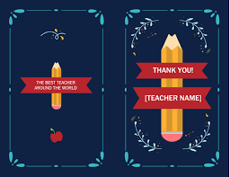 Free printable, pretty pdf files for easy homemade gifts. Teacher Appreciation Card