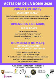 It is based on the venezuelan novel doña bárbara created by rómulo gallegos. Nit De Dones Actes Dia De La Dona 2020 Ajuntament De Sant Fruitos De Bages