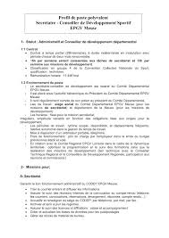 • la(le) secrétaire administrative(f) et comptabletravaille en étroite collaboration avec la directionet les chargés de projet ; Calameo Fiche De Poste Secretaire Cd 55 Ab