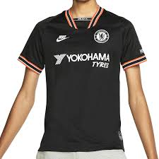 Camiseta chelsea football club importada. Camiseta Nike 3a Chelsea Stadium 19 20 Negra Futbolmania