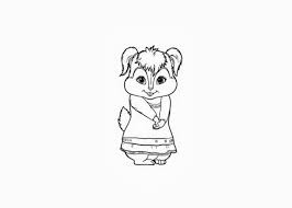Cute Eleanor The Chipettes Picture Coloring Page Download Print Online Coloring Pages For Free C Coloring Pages Online Coloring Pages Cute Coloring Pages