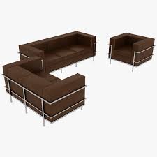 We only use sustainable leather from dani, leading manufacturer in the leather segment and one of the best and most expensive. Le Corbusier Sofas Und Stuhl Lc2 Set Braun 3d Modell Turbosquid 1594762